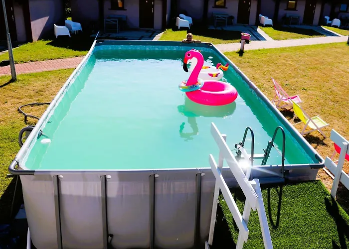 ロッジ Dobre Miejsce- Letniskowe Nad Stawem *